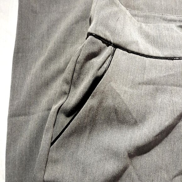 Worthington Womens Stretch Gray Dress Pants Size 18 Polyester/Rayon/Spandex Blen - Picture 3 of 8